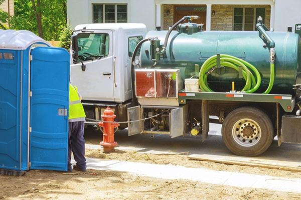 workers at San Luis Porta Potty Rental